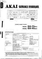 Akai GX-95-Mk2-Service-Manual 